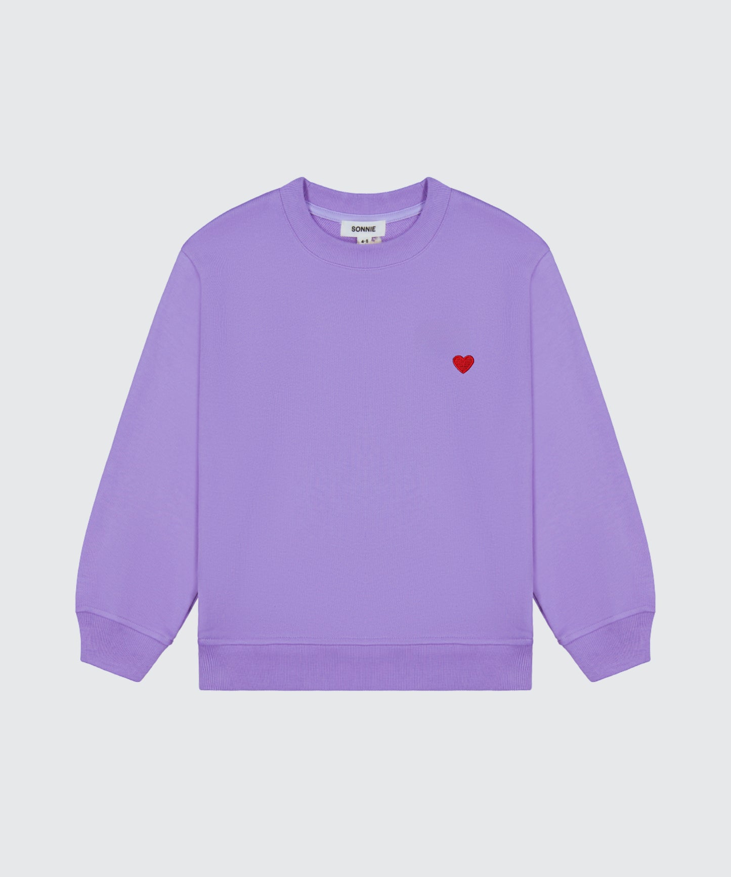 Heart Crewneck - Lavender