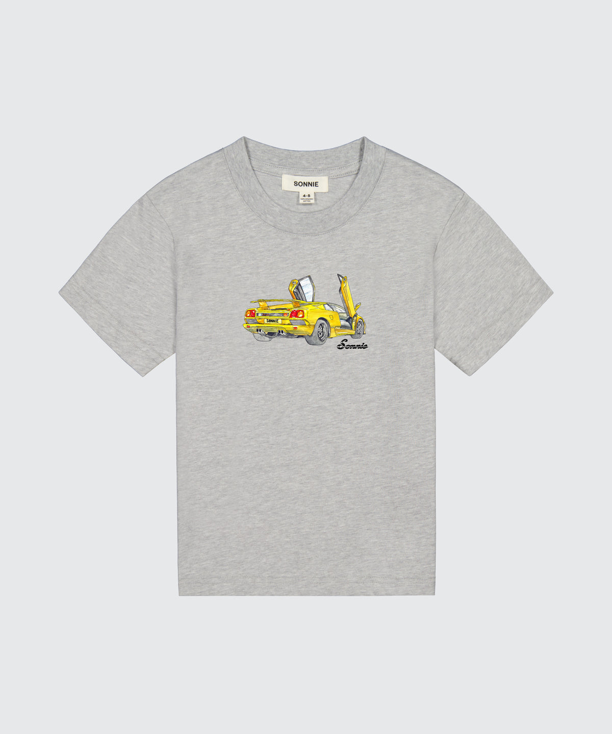 SONNIE Lambo Tee in Grey Marle