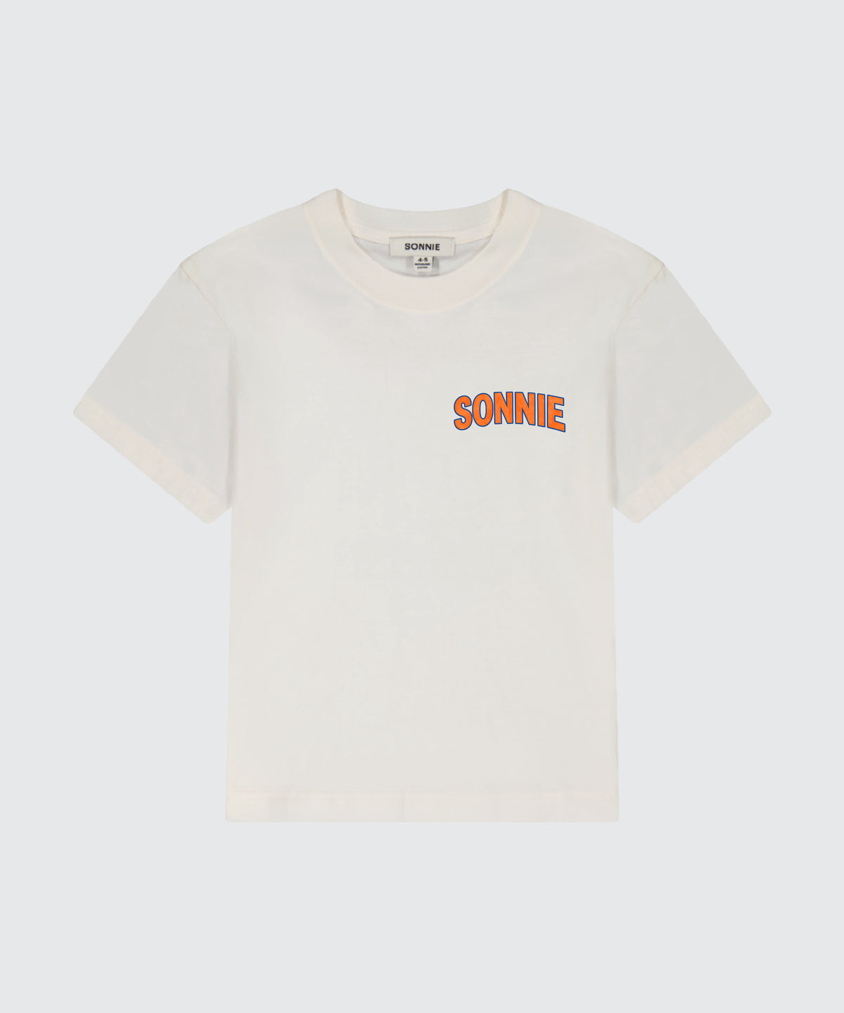 SONNIE Cherry On Top Tee in Off White, front