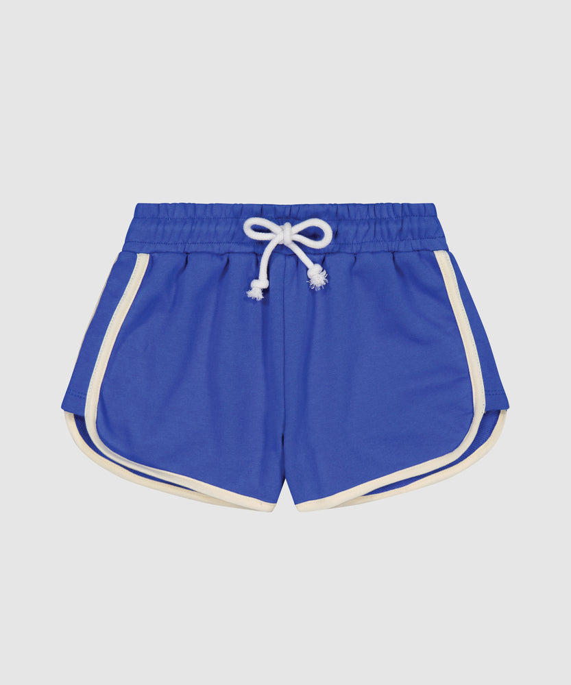 Shortie Sweat Shorts - Blueberry
