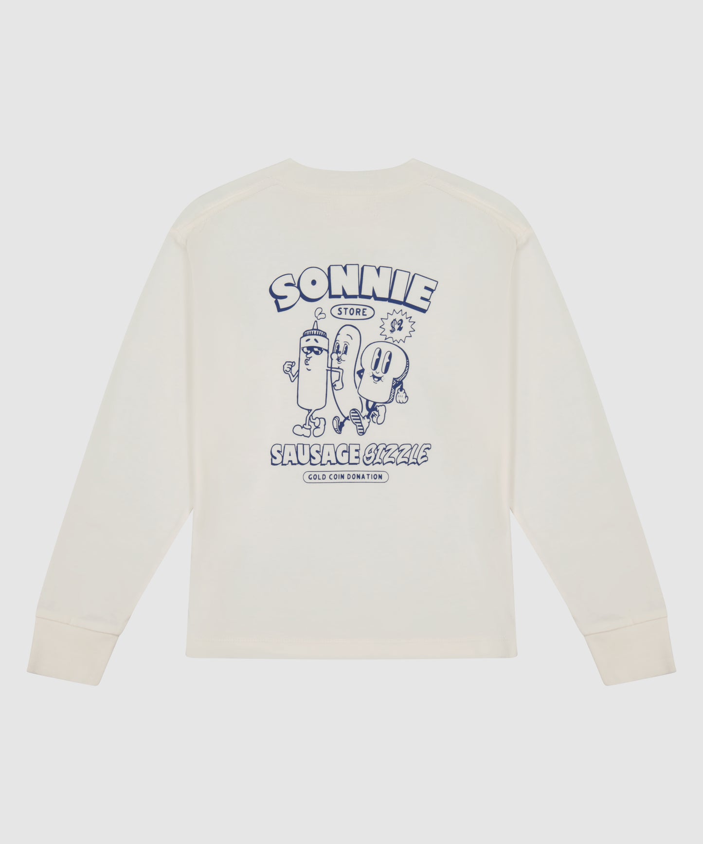 Sausage Sizzle Tee - Off-white