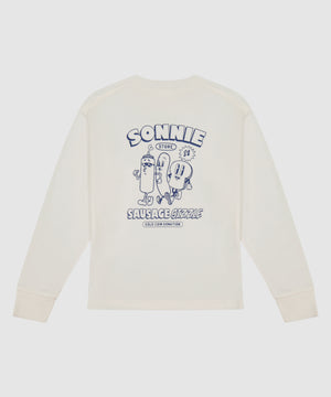 
                  
                    Sausage Sizzle Tee - Off-white - Limited Edition
                  
                