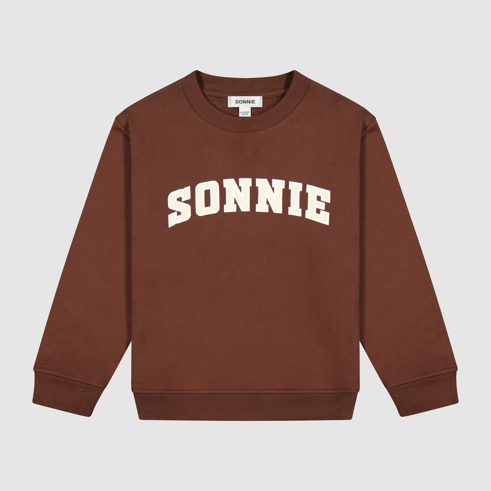 Varsity Crewneck - Chocolate