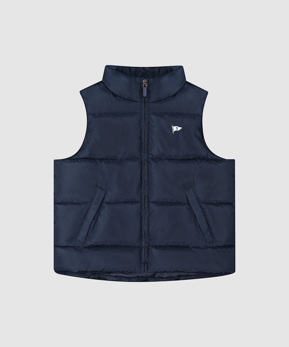 Classic Puffer Vest - Navy