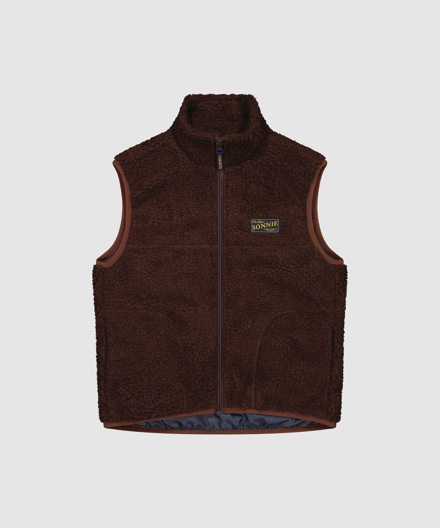 Fleece Vest - Cocoa