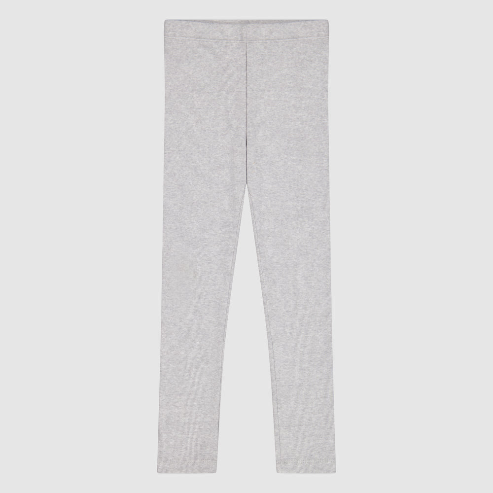 Goldie Ribbed Leggings - Grey Marle