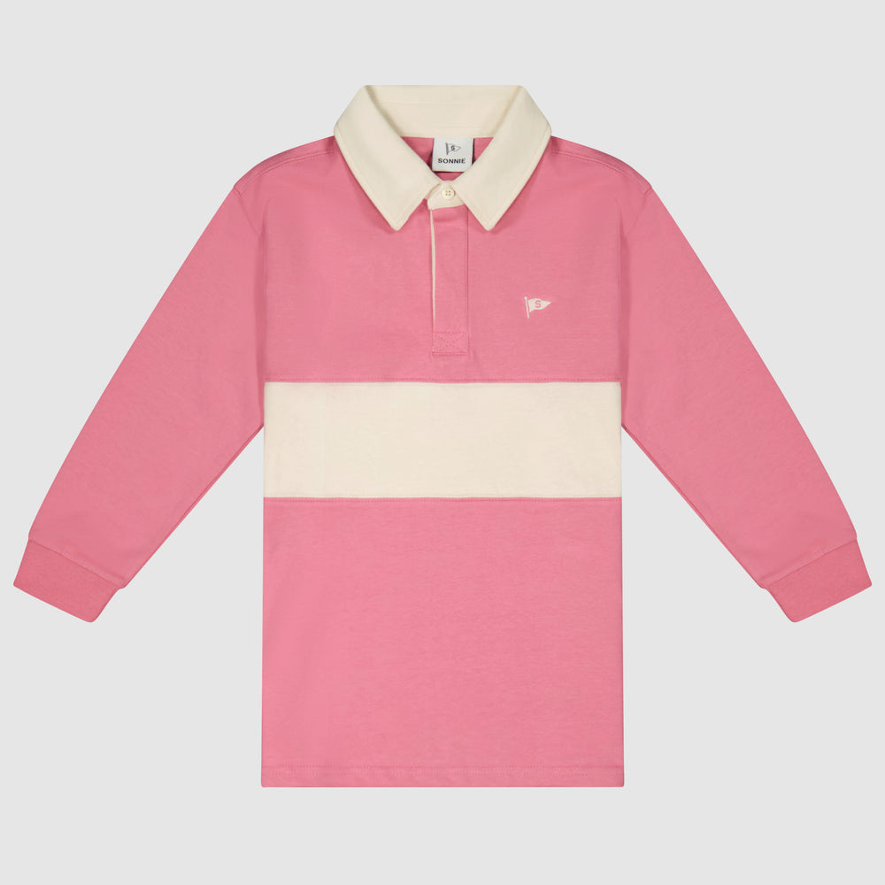 Classic Rugby Dress - Pink