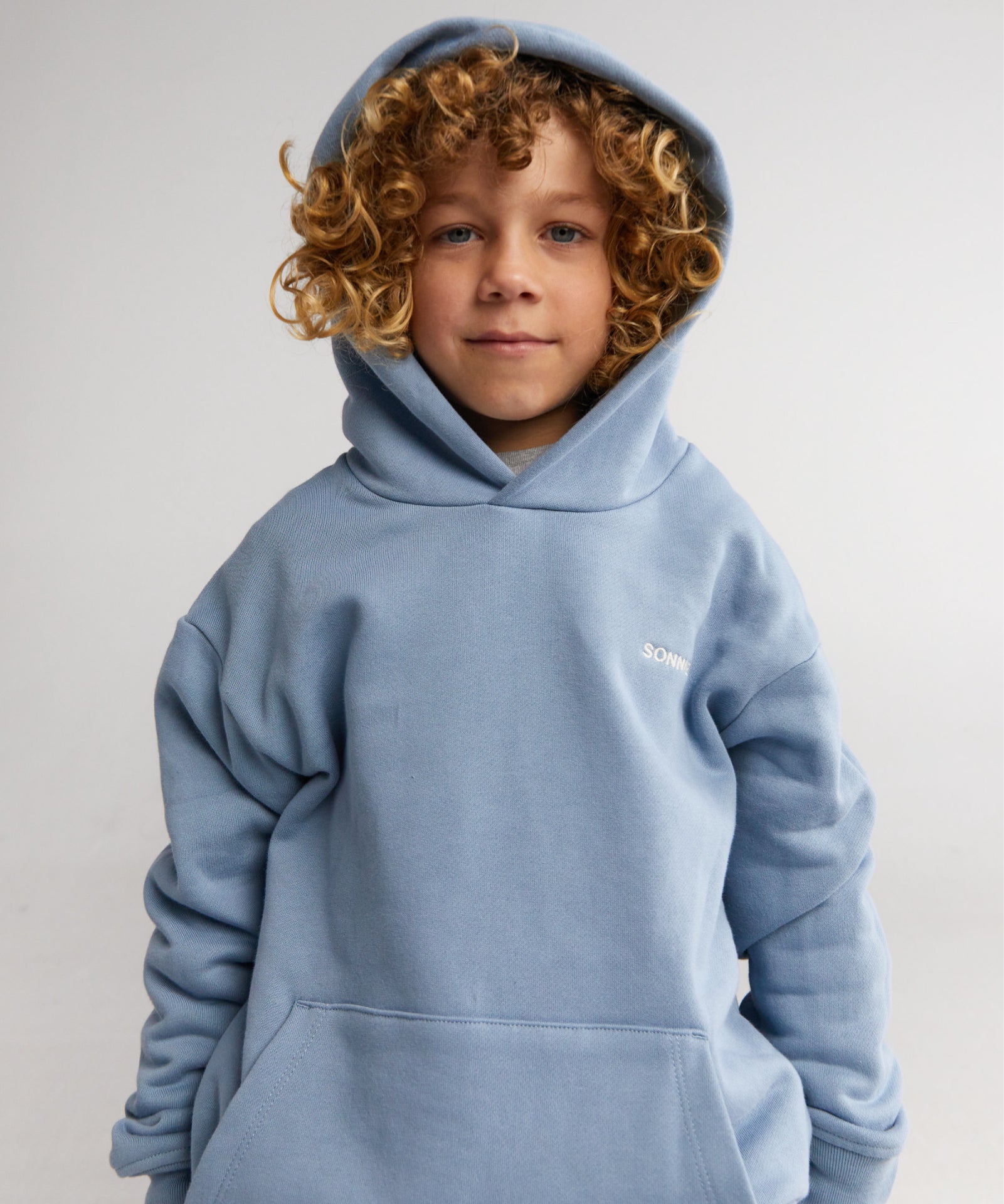 Milo Hoodie Dusty Blue SONNIE