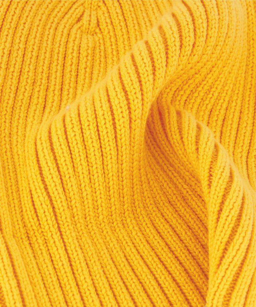 
                  
                    Cotton Knit Beanie - Marigold
                  
                