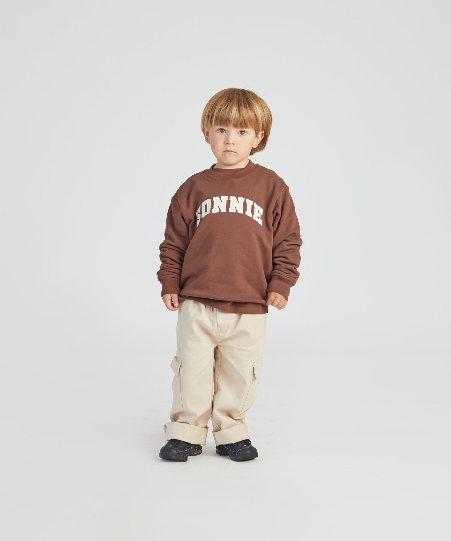 Varsity Crewneck - Chocolate