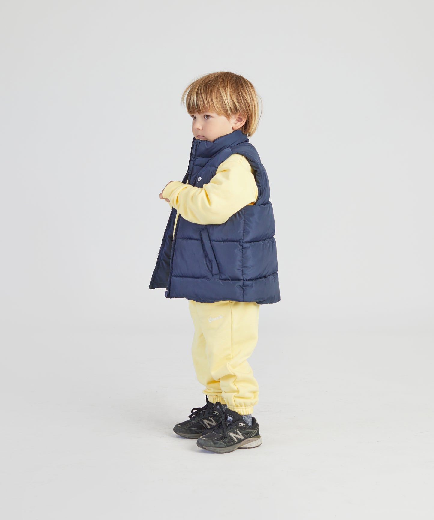 Classic Puffer Vest - Navy