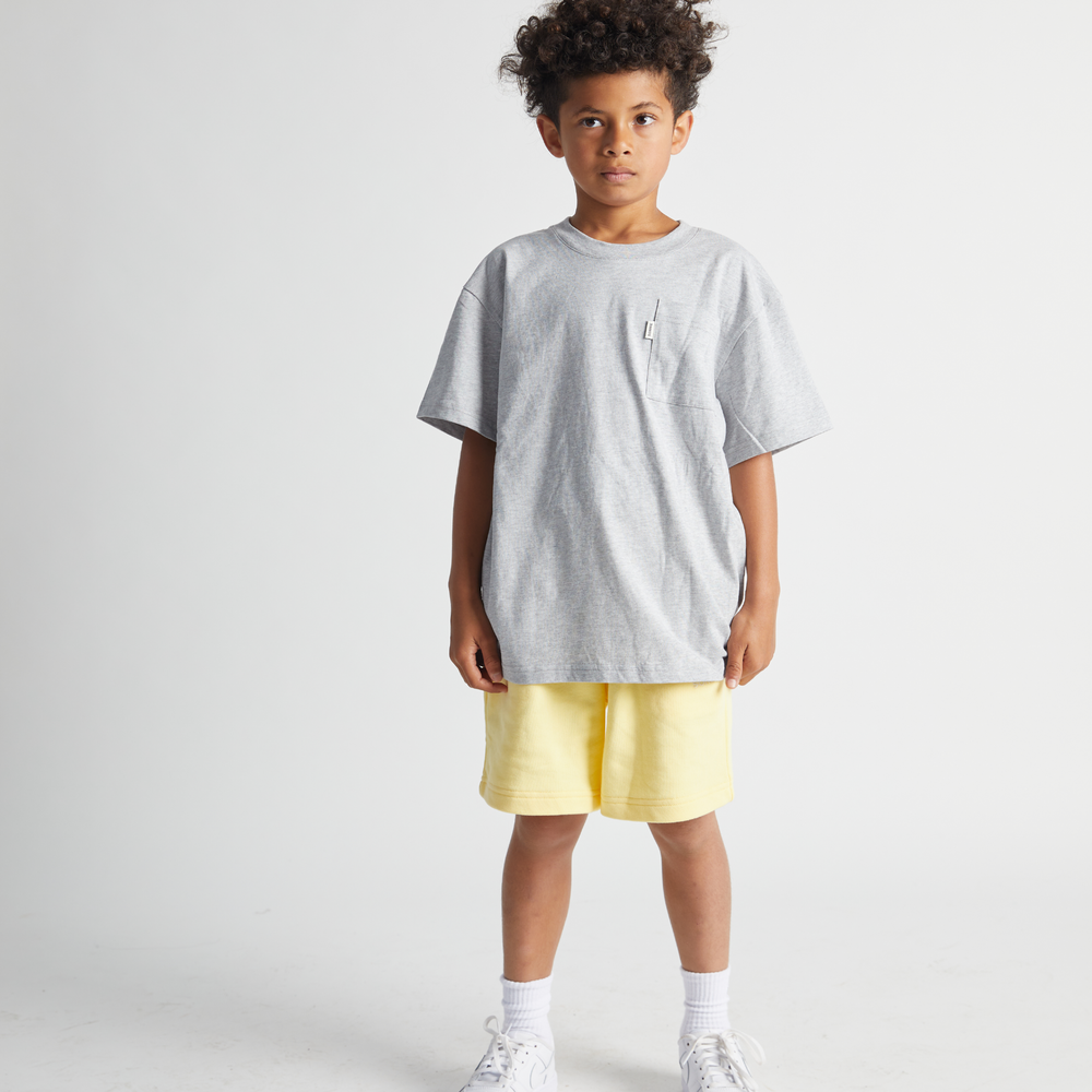 Pocket Tee - Grey Marle