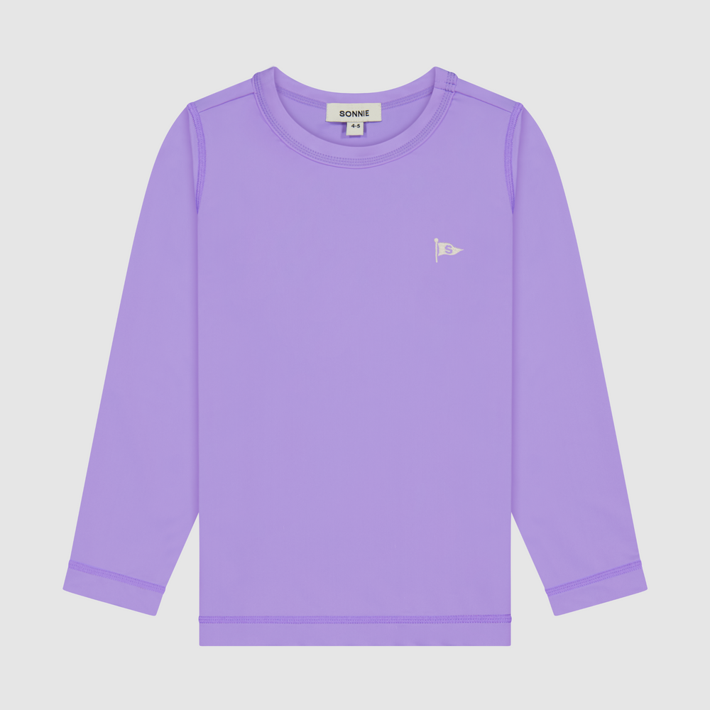 Long Sleeve Swim Tee - Violet