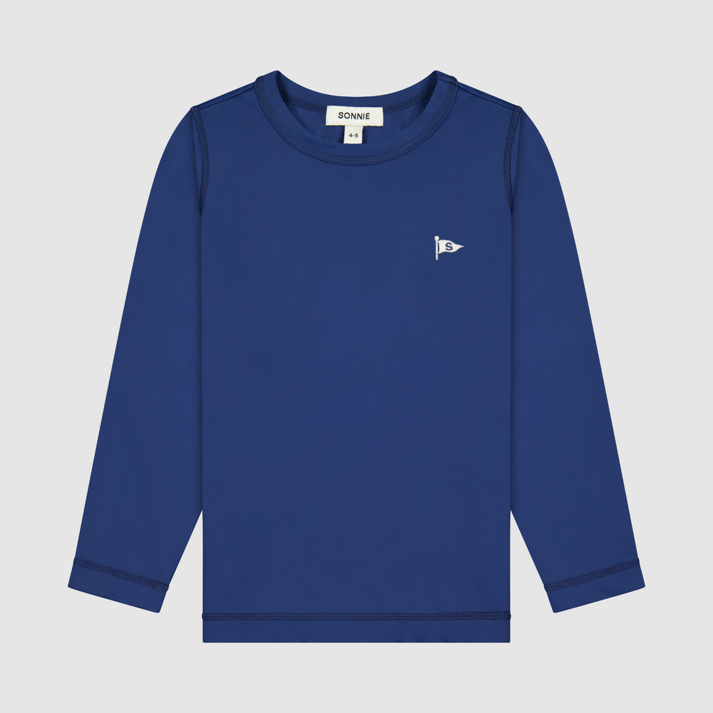 Long Sleeve Swim Tee - Navy