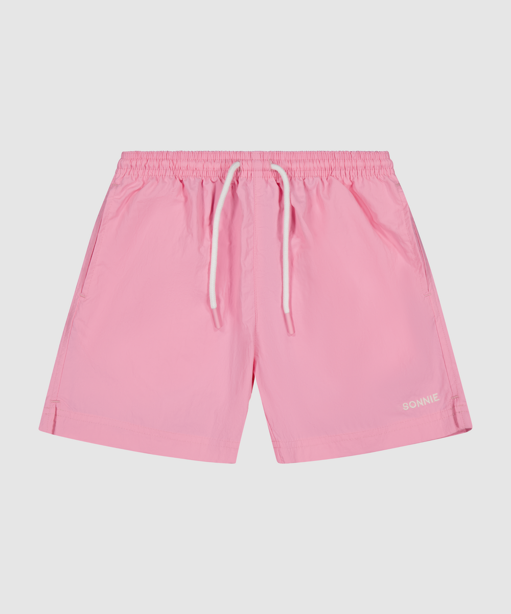 Nylon Sports Shorts - Pink