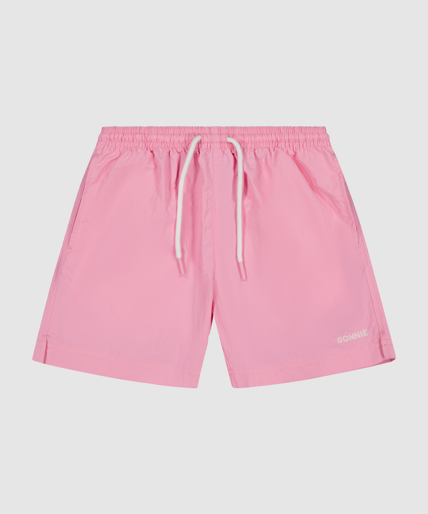 Nylon Sports Shorts - Pink