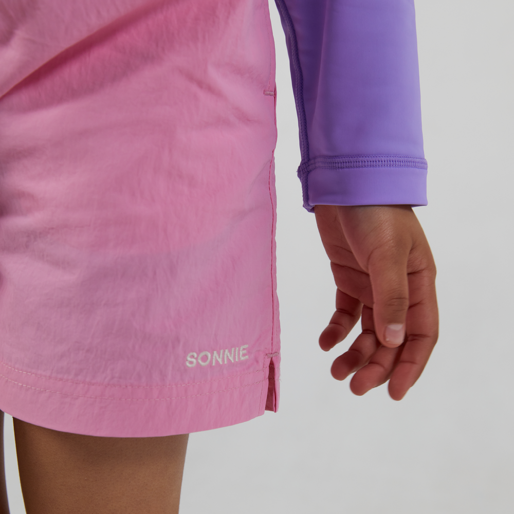 
                      
                        Nylon Sports Shorts - Pink
                      
                    