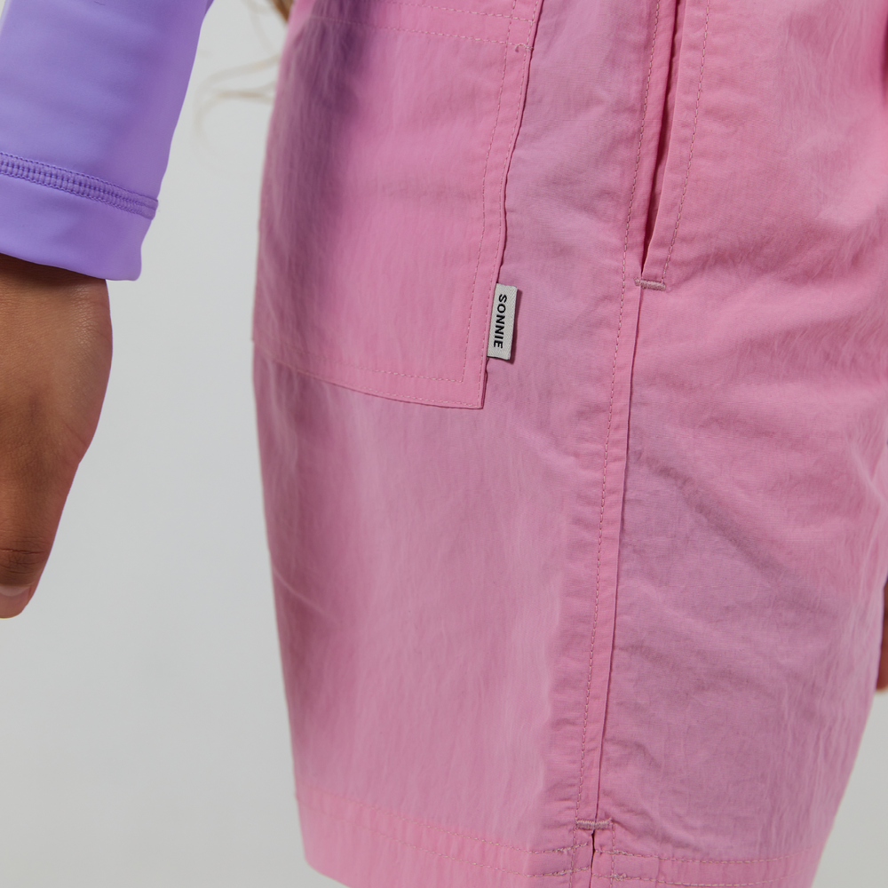 
                      
                        Nylon Sports Shorts - Pink
                      
                    