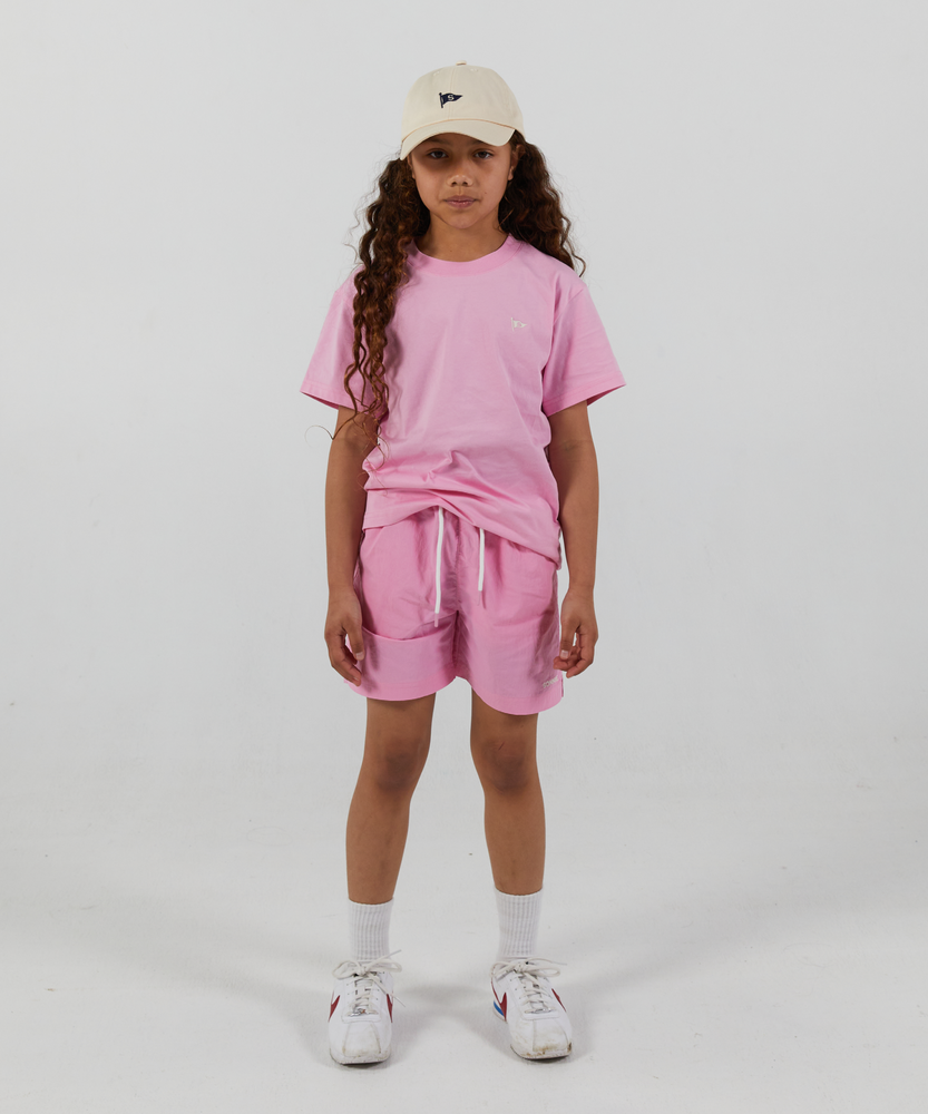 
                  
                    Nylon Sports Shorts - Pink
                  
                
